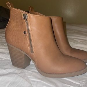 Brown booties